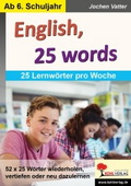 Englisch Kopiervorlagen - Englisch Wortschatztraining
