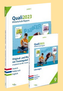 Quali. Haupt- und Mittelschule Bayern. Quali-Abschluss 2023 Bayern