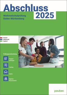 Werkrealschule. Mittlerer Abschluss 2025 Baden-Württemberg